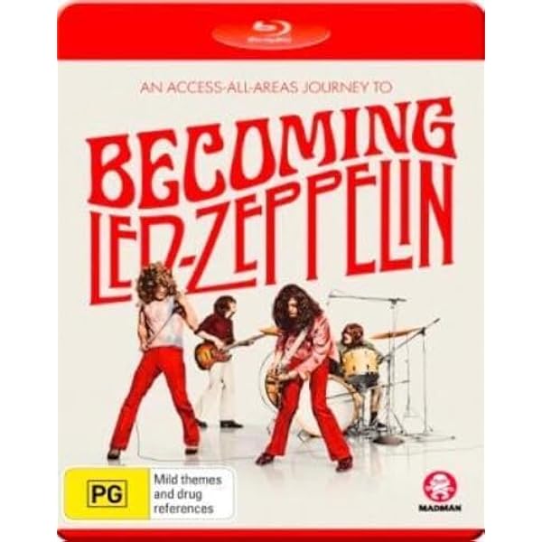 Amazon.com: Becoming Led Zeppelin [Booklet] [Blu-ray] [Region Free